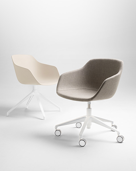 Silla Kuskoa Bi Oficina Tapizada-139732
