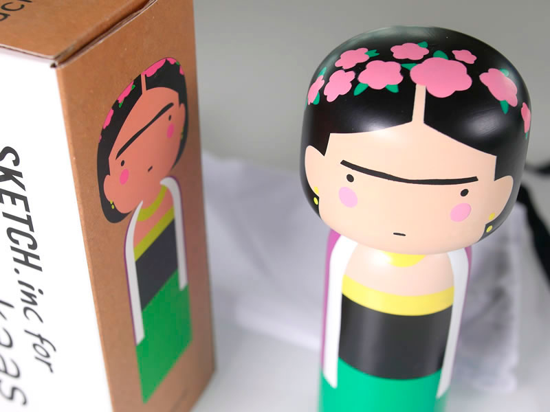 Kokeshi Frida Kahlo ER-145543
