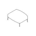 Al 395 x An 890 x P 700 mm +1.560,90 €