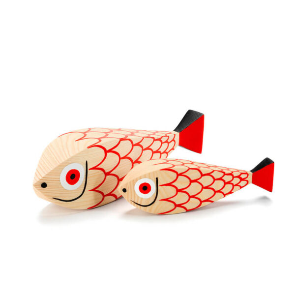Wooden Doll Mother Fish & Child ER-145766