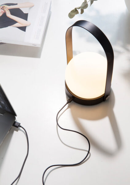 Lámpara Carrie LED Negro ER-155611