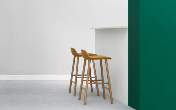Taburete Form Tapizado Madera -158017