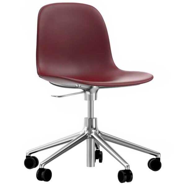 Silla Form Tapizada Giratoria Con Ruedas-158440