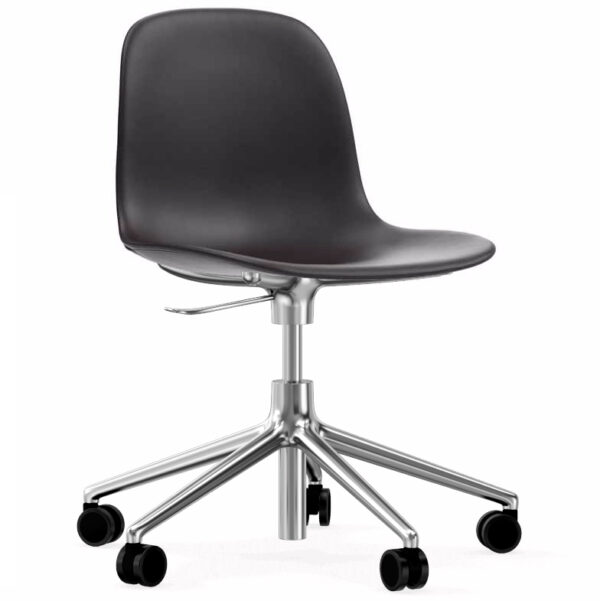 Silla Form Tapizada Giratoria Con Ruedas-158437