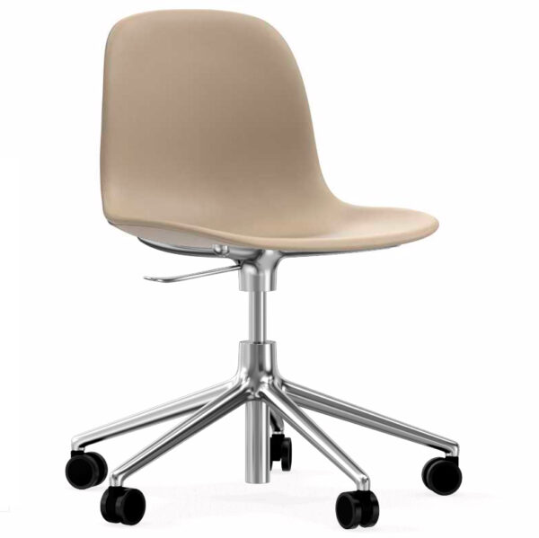 Silla Form Tapizada Giratoria Con Ruedas-158442