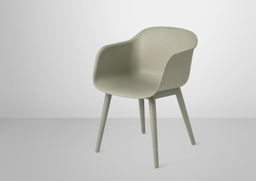 Silla Fiber Arms Wood-159973