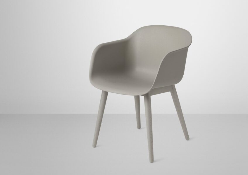 Silla Fiber Arms Wood-159969