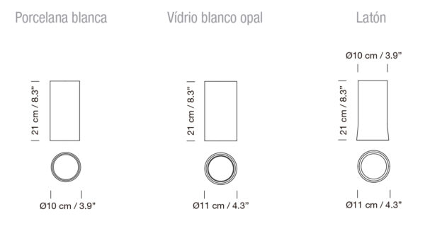 Lámpara Cirio Simple-164694