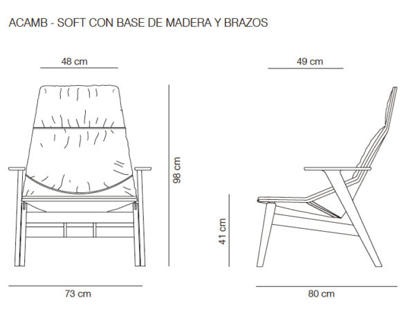 Sillón Ace Wood-172269