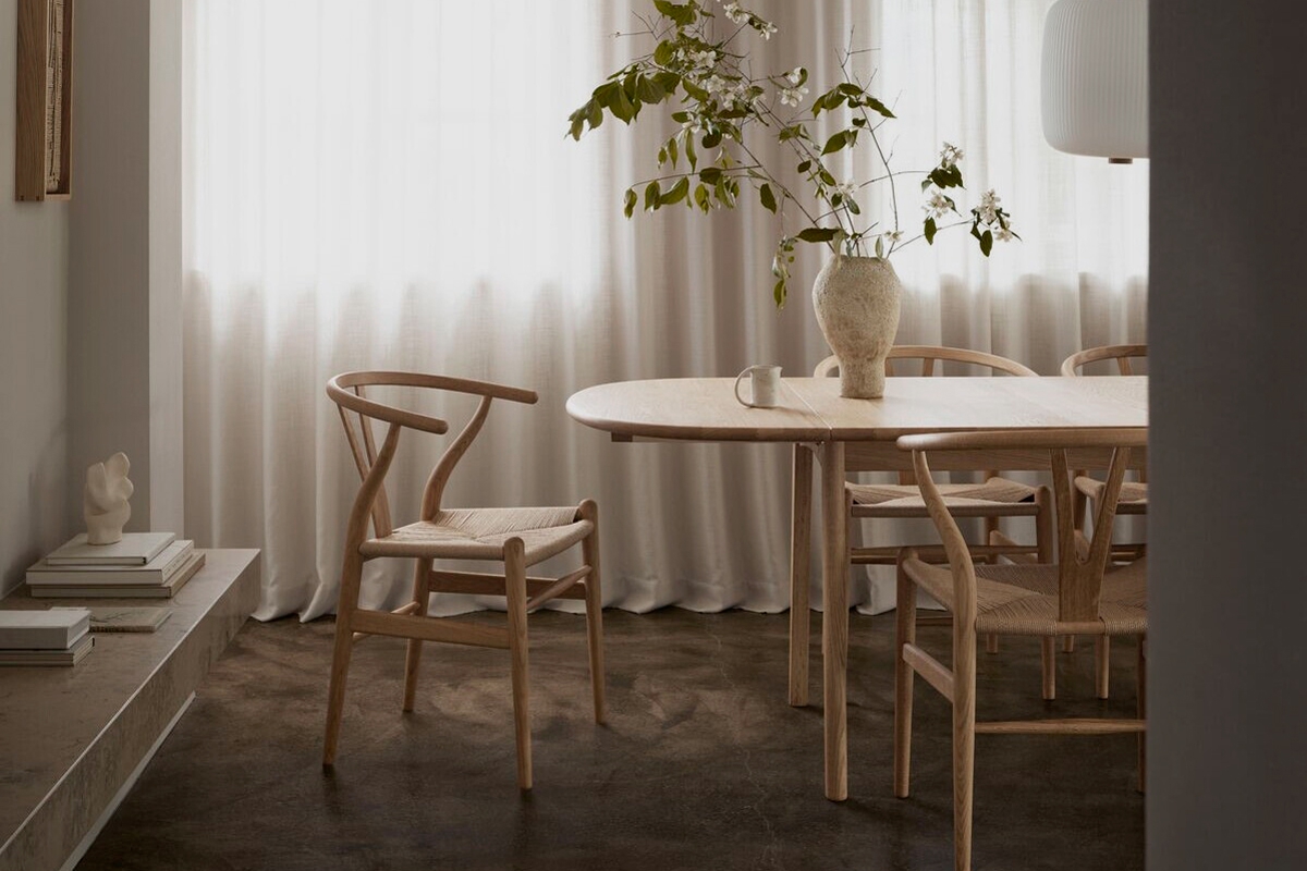 Silla CH24 Wishbone Roble Aceitado Natural ER-372619