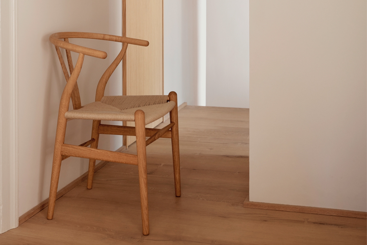 Silla CH24 Wishbone Roble Aceitado Natural ER-372623