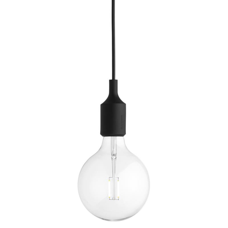 Lámpara E27 LED Negro ER-0