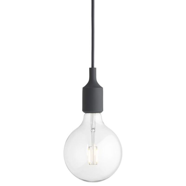 Lámpara E27 LED Gris Oscuro ER-0