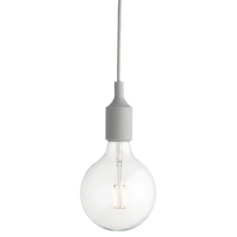 Lámpara E27 LED Gris Claro ER-0