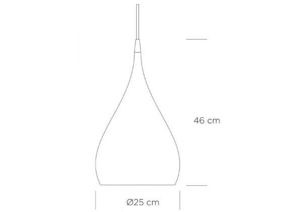 Lámpara Spinning BH1 Pendant Blanco Mate ER-202492