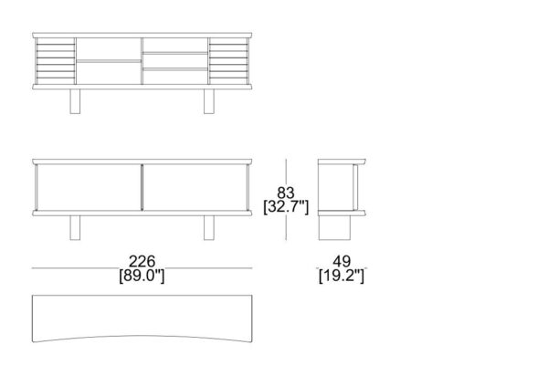 Aparador 513 Riflesso Wood-205516