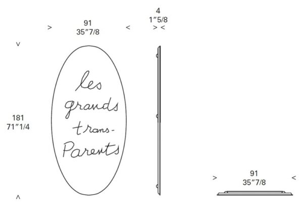 Espejo W70 Les Grands Trans-Parents-204110