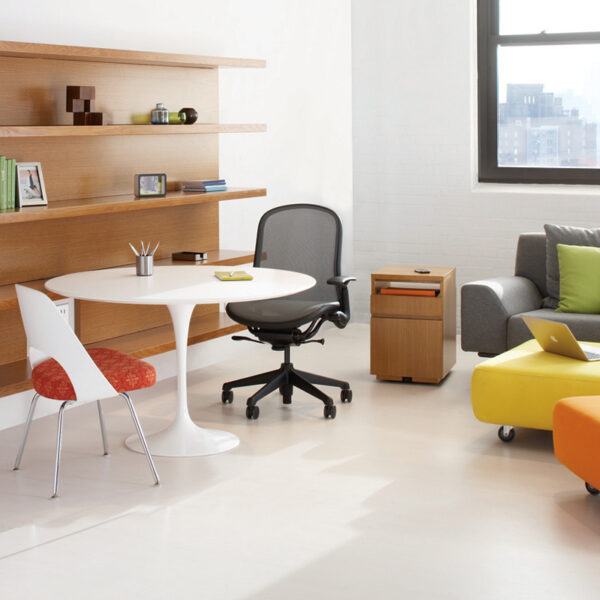 Mesa Saarinen Round 120 Blanco ER-206221