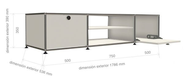 Mueble TV Haller 3-371041