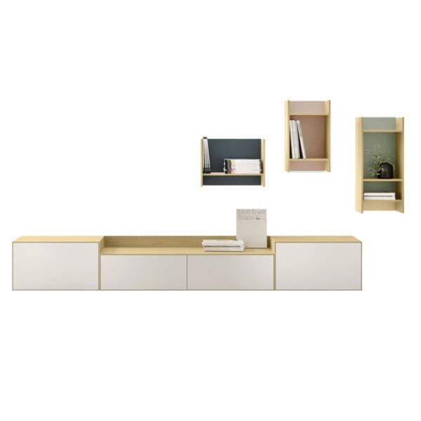 Lauki N04 Roble Organic / Blanco / Safira / Nude / Mint-0