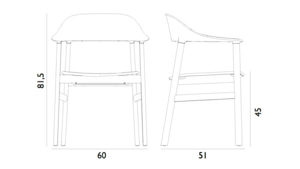 Silla Herit Arms Tapizada-215187