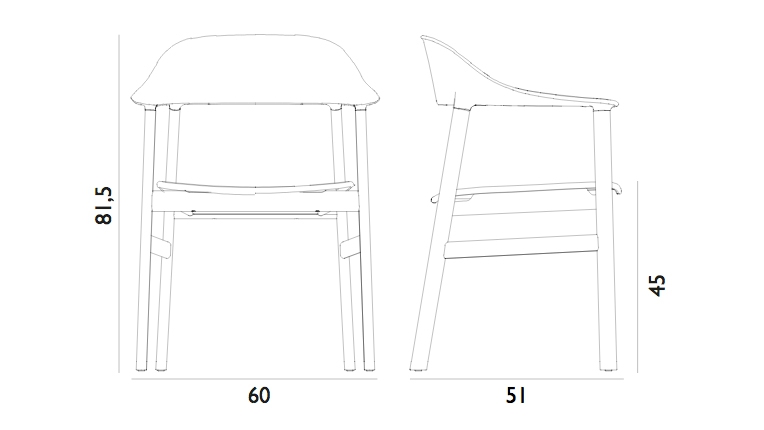 Silla Herit Arms Tapizada-215187