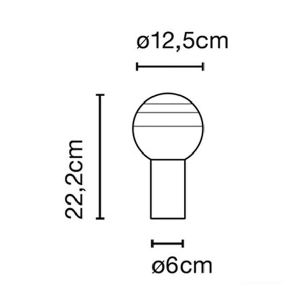 Lámpara Dipping Light Verde ER-216564