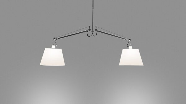 Lámpara Tolomeo Basculante 2 Brazos Pendant-220306