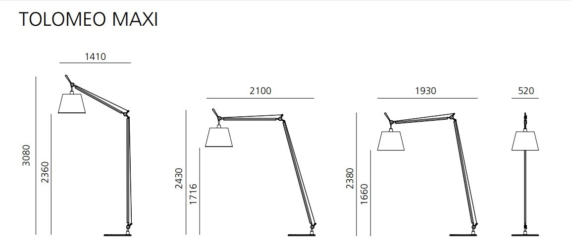 Lámpara Tolomeo Maxi Floor-219219