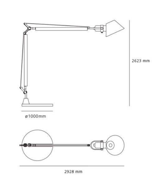 Lámpara Tolomeo XXL LED Outdoor-220298