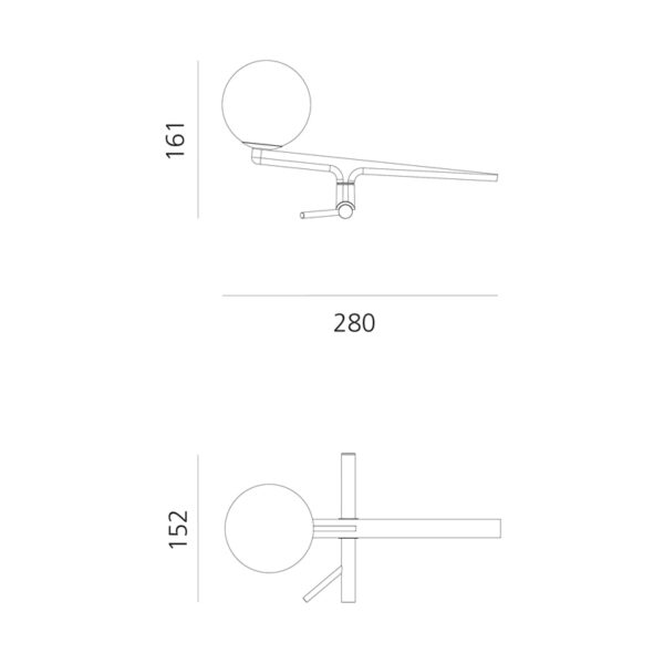 Lámpara Yanzi Table-218124