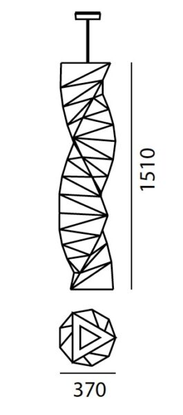 Lámpara Tatsuno-Otoshigo -218763