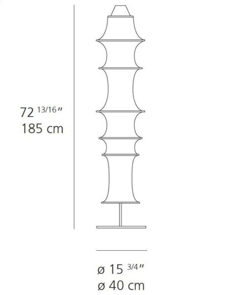 Lámpara Falkland Floor-219144