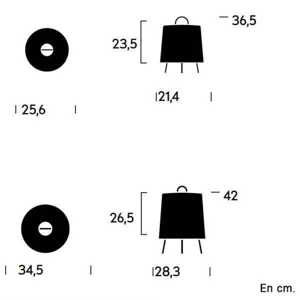 Lámpara Mia Table Portátil-219403