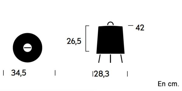 Lámpara Mia Table -219414