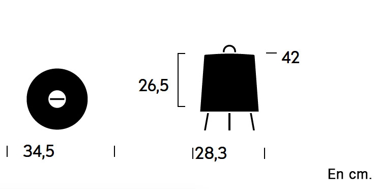 Lámpara Mia Table -219414