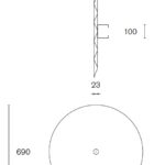 Lámpara Alma w171w Wall-223816