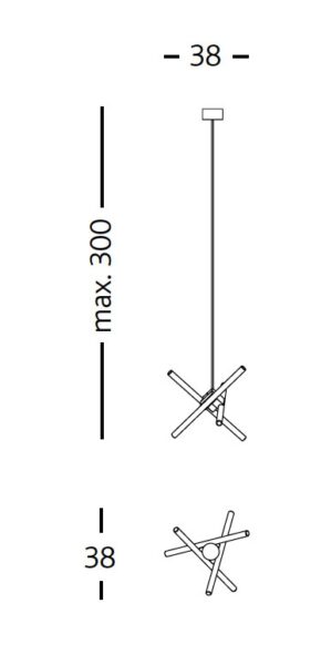 Lámpara Olvidada Pendant-231366