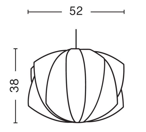 Lámpara Nelson Propeller Bubble Pendant -247768