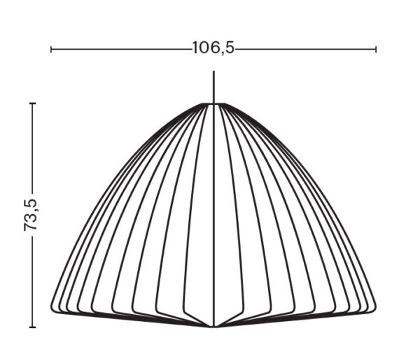 Lámpara Nelson Bell Bubble Pendant-247770