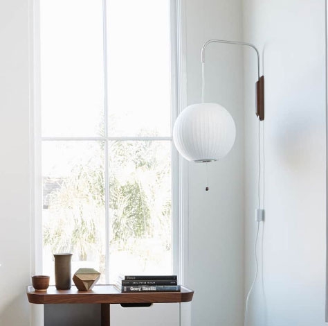 Lámpara Nelson Ball Wall Sconce Cabled-229925
