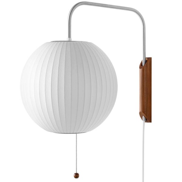 Lámpara Nelson Ball Wall Sconce Cabled-0