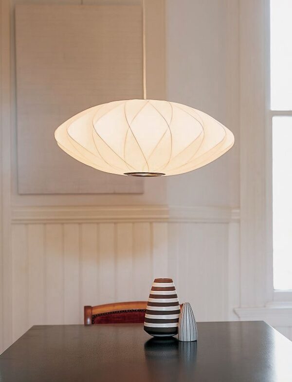 Lámpara Nelson Saucer Crisscross Bubble Pendant-229789