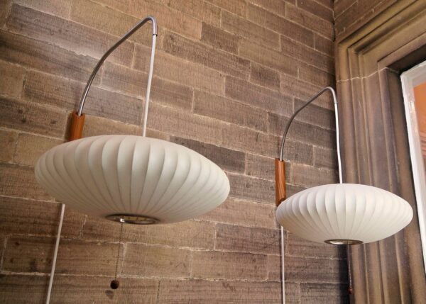 Lámpara Nelson Saucer Wall Sconce Cabled-229958