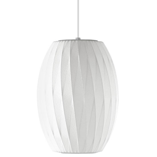 Lámpara Nelson Cigar Crisscross Bubble Pendant-0