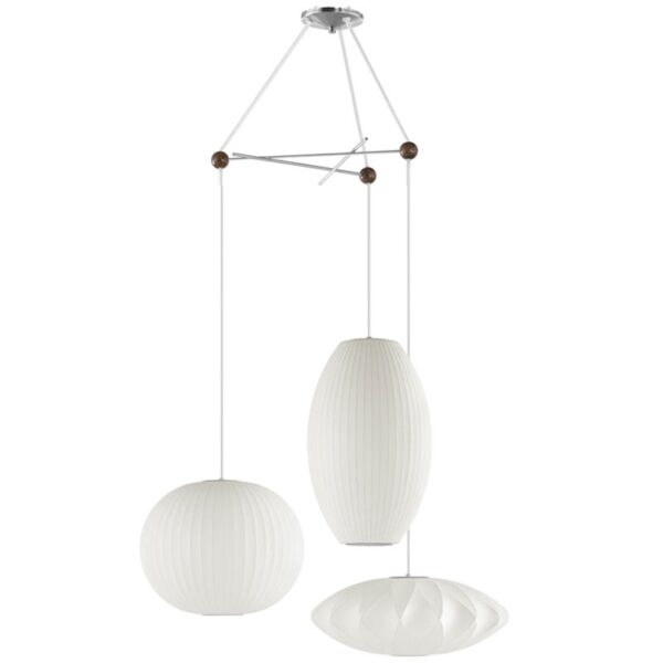 Lámpara Nelson Triple Bubble Fixture-229968