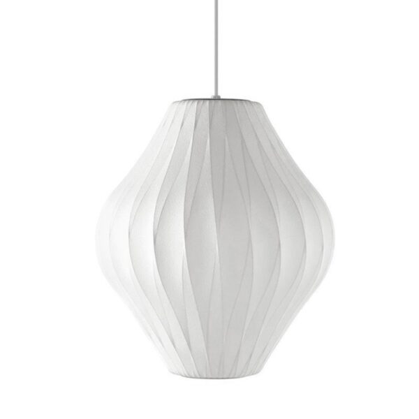 Lámpara Nelson Pear Crisscross Bubble Pendant-0