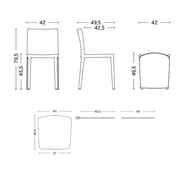 Silla Élémentaire-238750