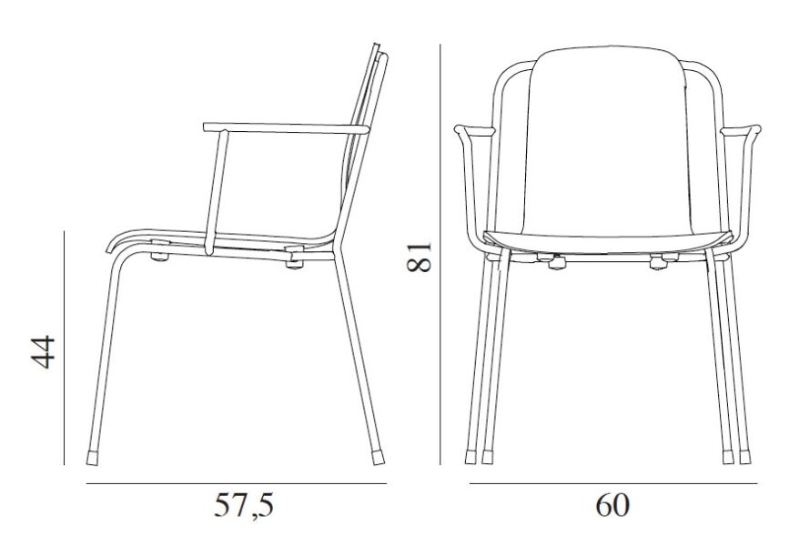 Silla Studio Arms-246071