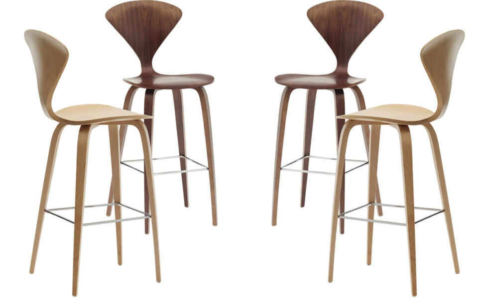Cherner Wlanut Wood Stool-249426